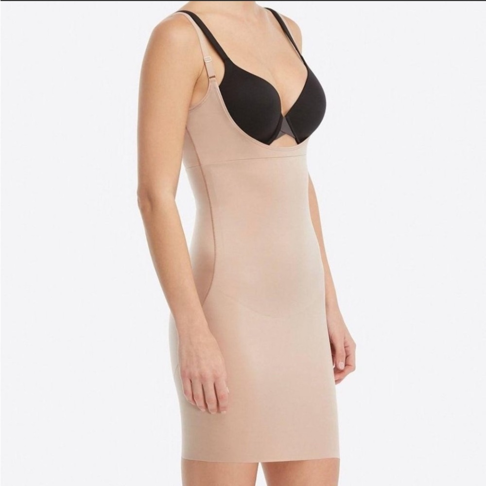 BODYWEAR MAIDENFORM  SHAPE-WEAR 2 In 1 WAIST/TUMMY SLIMMING BEIGE BODY CORSAGE